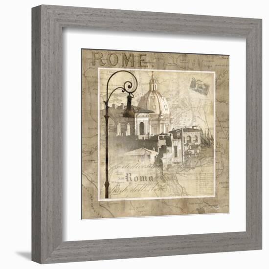 When in Rome-Keith Mallett-Framed Art Print