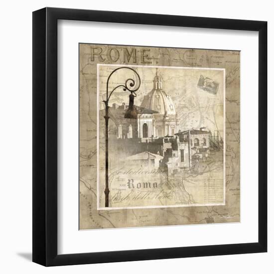 When in Rome-Keith Mallett-Framed Art Print