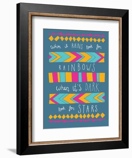 When it Rains-Susan Claire-Framed Premium Giclee Print