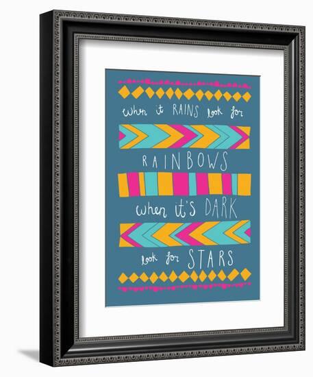 When it Rains-Susan Claire-Framed Premium Giclee Print