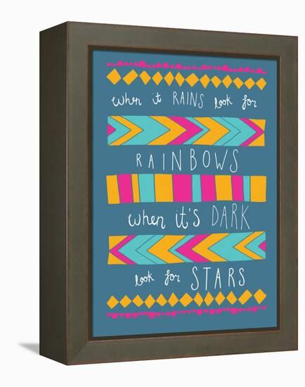 When it Rains-Susan Claire-Framed Stretched Canvas