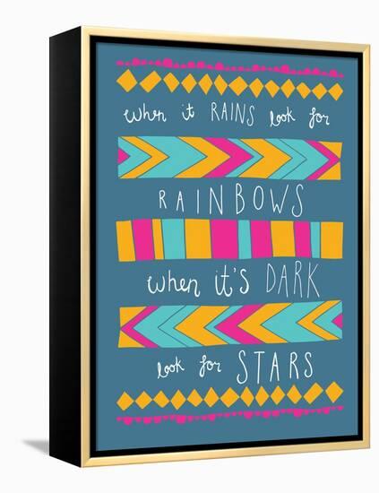 When it Rains-Susan Claire-Framed Stretched Canvas