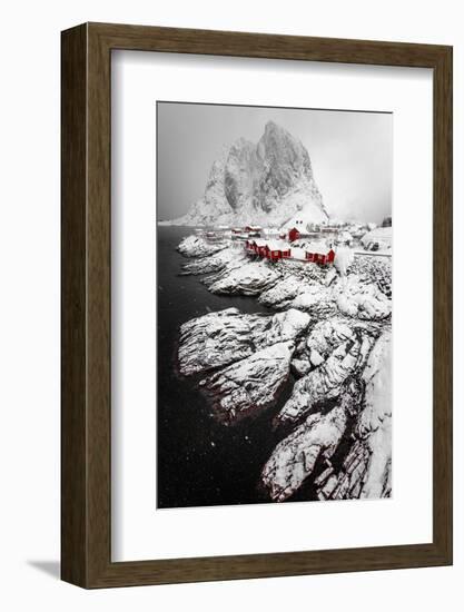 When It Snows-Philippe Sainte-Laudy-Framed Photographic Print