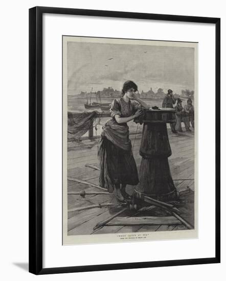 When Jack's at Sea-null-Framed Giclee Print