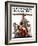 "When Johnny Comes Marching Home" Saturday Evening Post Cover, February 22,1919-Norman Rockwell-Framed Giclee Print