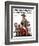 "When Johnny Comes Marching Home" Saturday Evening Post Cover, February 22,1919-Norman Rockwell-Framed Giclee Print