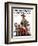 "When Johnny Comes Marching Home" Saturday Evening Post Cover, February 22,1919-Norman Rockwell-Framed Giclee Print