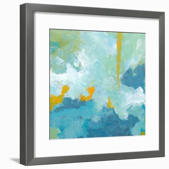 When Landscapes Dream 1-Jan Weiss-Framed Art Print