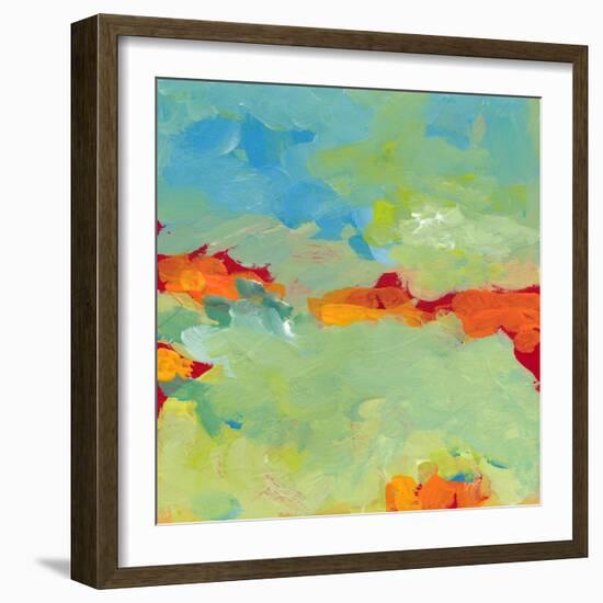 When Landscapes Sleep 1-Jan Weiss-Framed Art Print