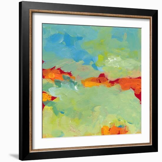 When Landscapes Sleep 1-Jan Weiss-Framed Art Print