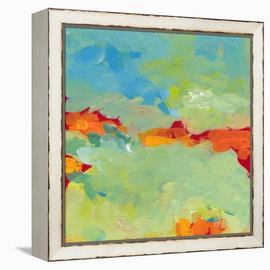 When Landscapes Sleep 1-Jan Weiss-Framed Stretched Canvas