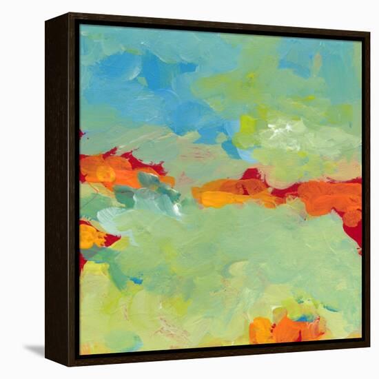 When Landscapes Sleep 1-Jan Weiss-Framed Stretched Canvas