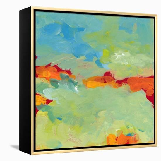 When Landscapes Sleep 1-Jan Weiss-Framed Stretched Canvas