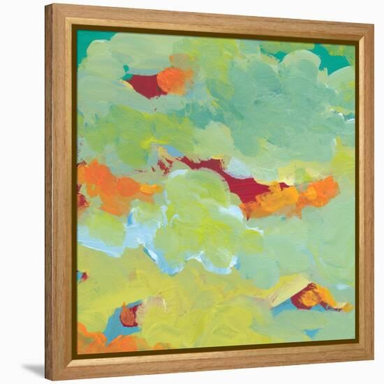 When Landscapes Sleep 2-Jan Weiss-Framed Stretched Canvas