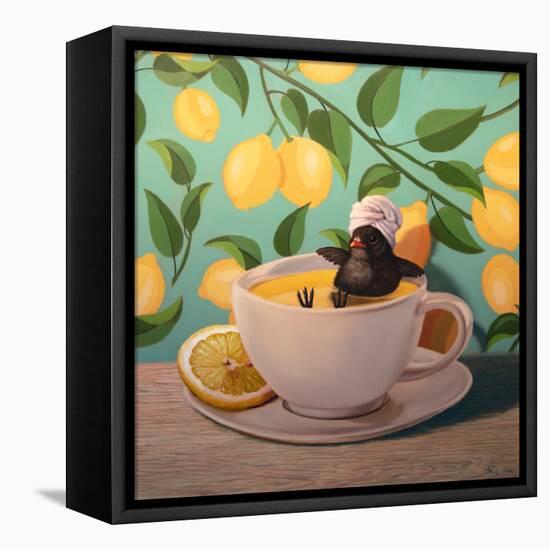 When Life Gives You Lemons-Lucia Heffernan-Framed Stretched Canvas