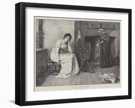 When Lubin Is Away-George Goodwin Kilburne-Framed Giclee Print