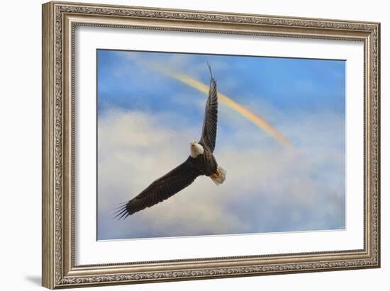 When My Wings Touch the Rainbow-Jai Johnson-Framed Giclee Print