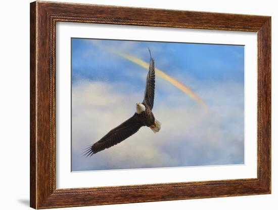 When My Wings Touch the Rainbow-Jai Johnson-Framed Giclee Print