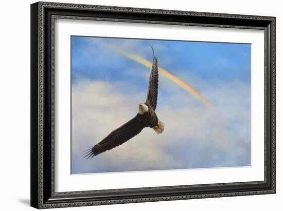 When My Wings Touch the Rainbow-Jai Johnson-Framed Giclee Print