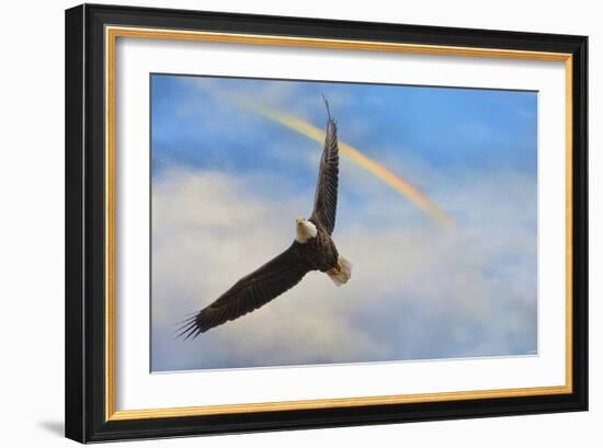 When My Wings Touch the Rainbow-Jai Johnson-Framed Giclee Print