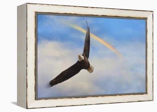 When My Wings Touch the Rainbow-Jai Johnson-Framed Premier Image Canvas