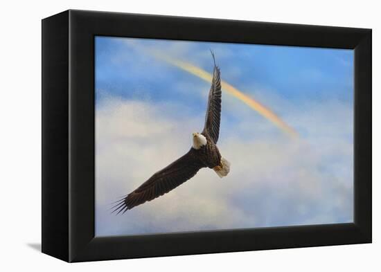 When My Wings Touch the Rainbow-Jai Johnson-Framed Premier Image Canvas