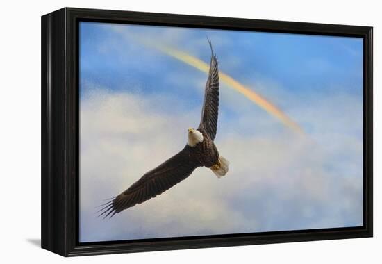 When My Wings Touch the Rainbow-Jai Johnson-Framed Premier Image Canvas