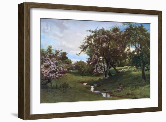 When Nature Painted All Things Gay, 1887-Alfred William Parsons-Framed Giclee Print