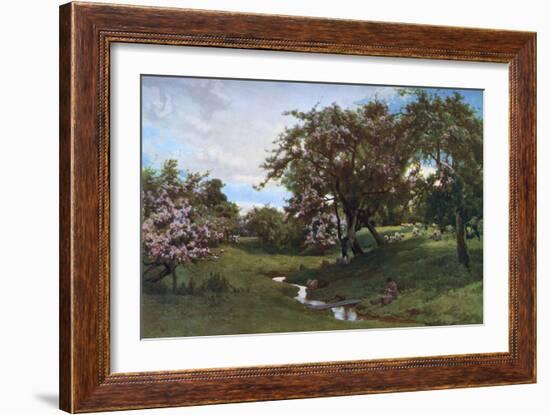 When Nature Painted All Things Gay, 1887-Alfred William Parsons-Framed Giclee Print