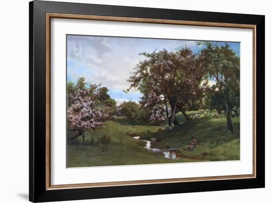 When Nature Painted All Things Gay, 1887-Alfred William Parsons-Framed Giclee Print