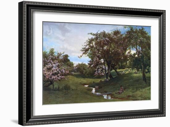 When Nature Painted All Things Gay, 1887-Alfred William Parsons-Framed Giclee Print