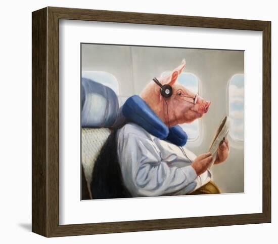 When Pigs Fly No. 2-Lucia Heffernan-Framed Art Print