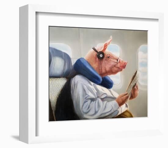 When Pigs Fly No. 2-Lucia Heffernan-Framed Art Print