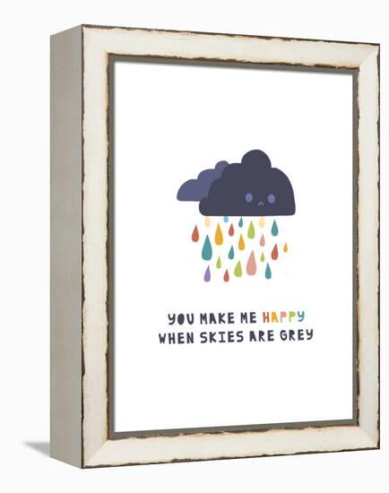 When Skies Are Grey-Kindred Sol Collective-Framed Stretched Canvas