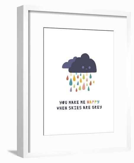 When Skies Are Grey-Kindred Sol Collective-Framed Art Print