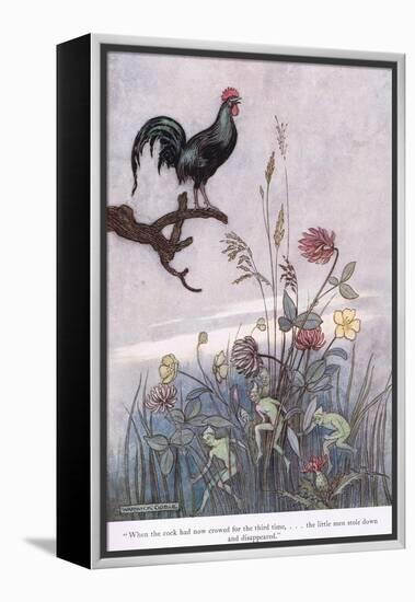 When the Cock Crowed for the Third Time-Warwick Goble-Framed Premier Image Canvas