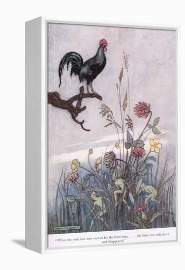 When the Cock Crowed for the Third Time-Warwick Goble-Framed Premier Image Canvas