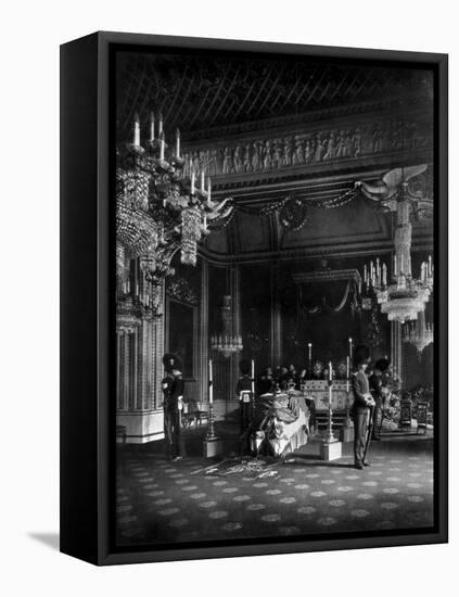 When the Day of Toil Is Done, the Lying in State, 1910-null-Framed Premier Image Canvas