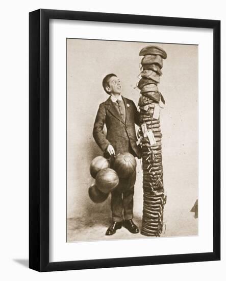 When the Game Is Not Unpatriotic: Football as Gifts for Men at the Front-null-Framed Photographic Print