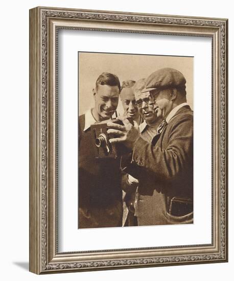 'When the King shot the Shooters', Southwold, 1932 (1937)-Unknown-Framed Photographic Print