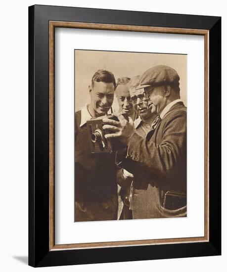 'When the King shot the Shooters', Southwold, 1932 (1937)-Unknown-Framed Photographic Print