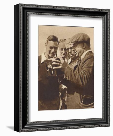 'When the King shot the Shooters', Southwold, 1932 (1937)-Unknown-Framed Photographic Print