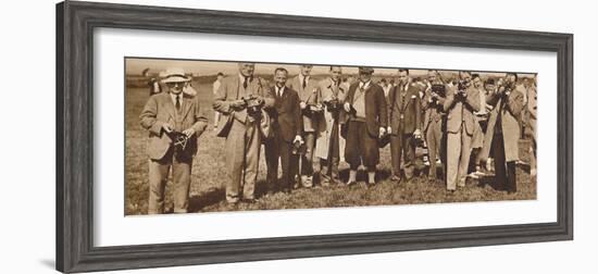 'When the King shot the Shooters', Southwold, 1932 (1937)-Unknown-Framed Photographic Print