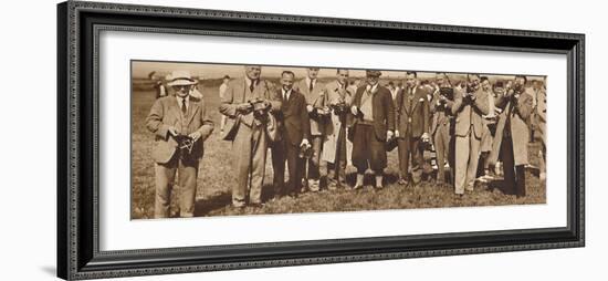 'When the King shot the Shooters', Southwold, 1932 (1937)-Unknown-Framed Photographic Print