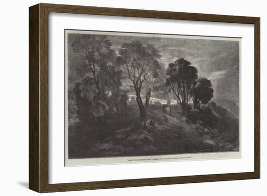 When the Kye Come Hame-George Haydock Dodgson-Framed Giclee Print