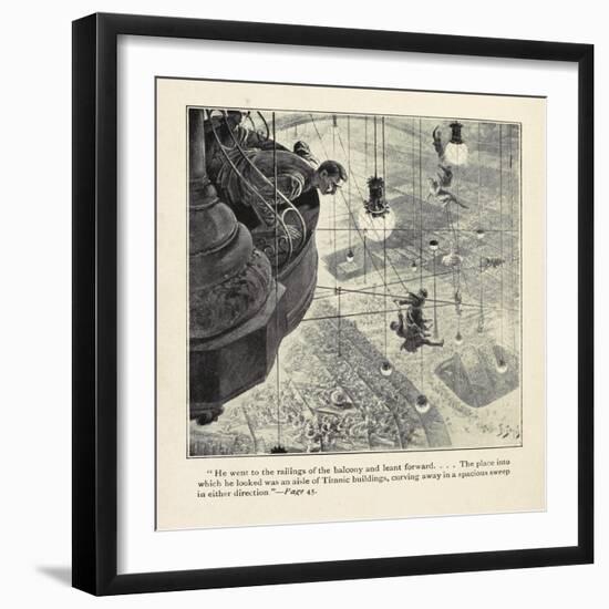 When the Sleeper Wakes-Herbert Wells-Framed Giclee Print