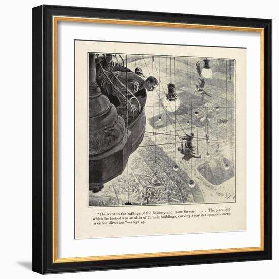 When the Sleeper Wakes-Herbert Wells-Framed Giclee Print