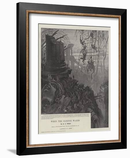 When the Sleeper Wakes-Henri Lanos-Framed Giclee Print