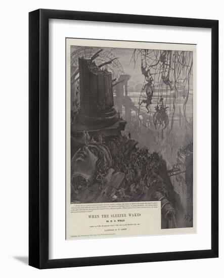 When the Sleeper Wakes-Henri Lanos-Framed Giclee Print