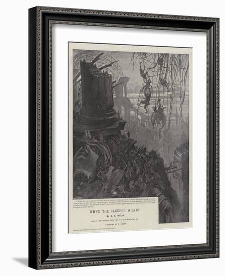 When the Sleeper Wakes-Henri Lanos-Framed Giclee Print